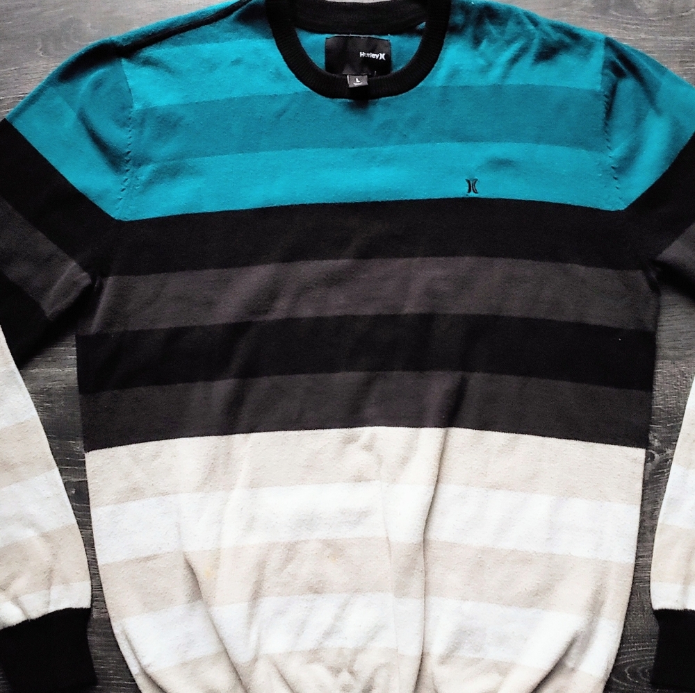 Hurley colorblock stripe sweater - Picture 6 of 7